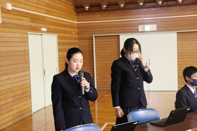 議長を務めた二人